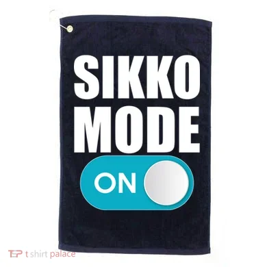 Sikko Mode On Funny Meme Golf Towel