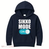 Sikko Mode On Funny Meme Kids Hoodie thumb 0