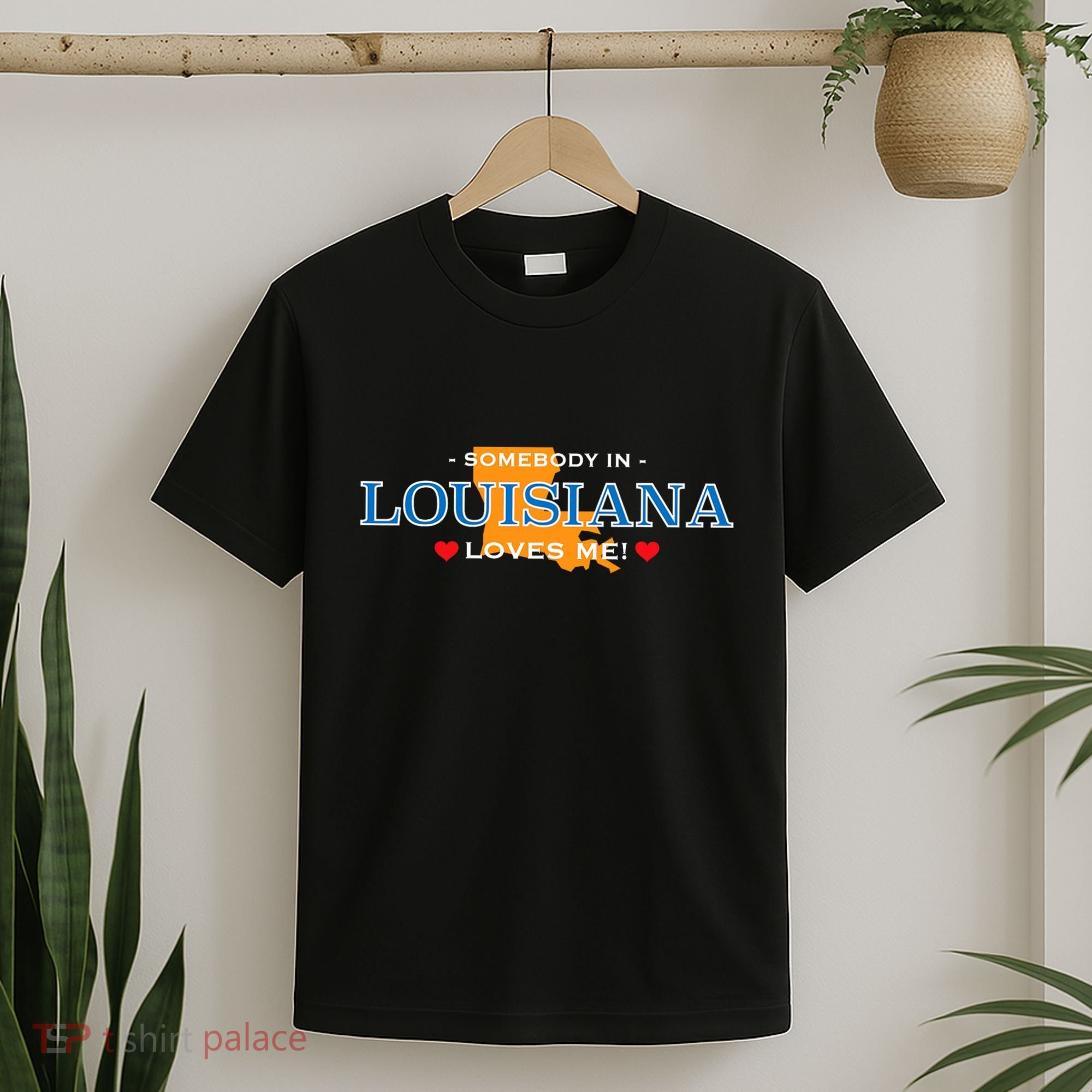 Someone In Louisiana Loves Me Adorable Gift T-Shirt