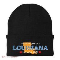 Someone In Louisiana Loves Me Adorable Gift Beanie thumb 0