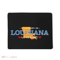 Someone In Louisiana Loves Me Adorable Gift Mousepad thumb 0