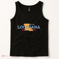 Someone In Louisiana Loves Me Adorable Gift Tank Top thumb 2