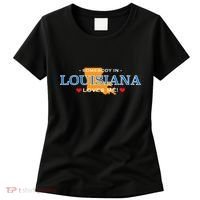 Someone In Louisiana Loves Me Adorable Gift Women's T-Shirt thumb 0
