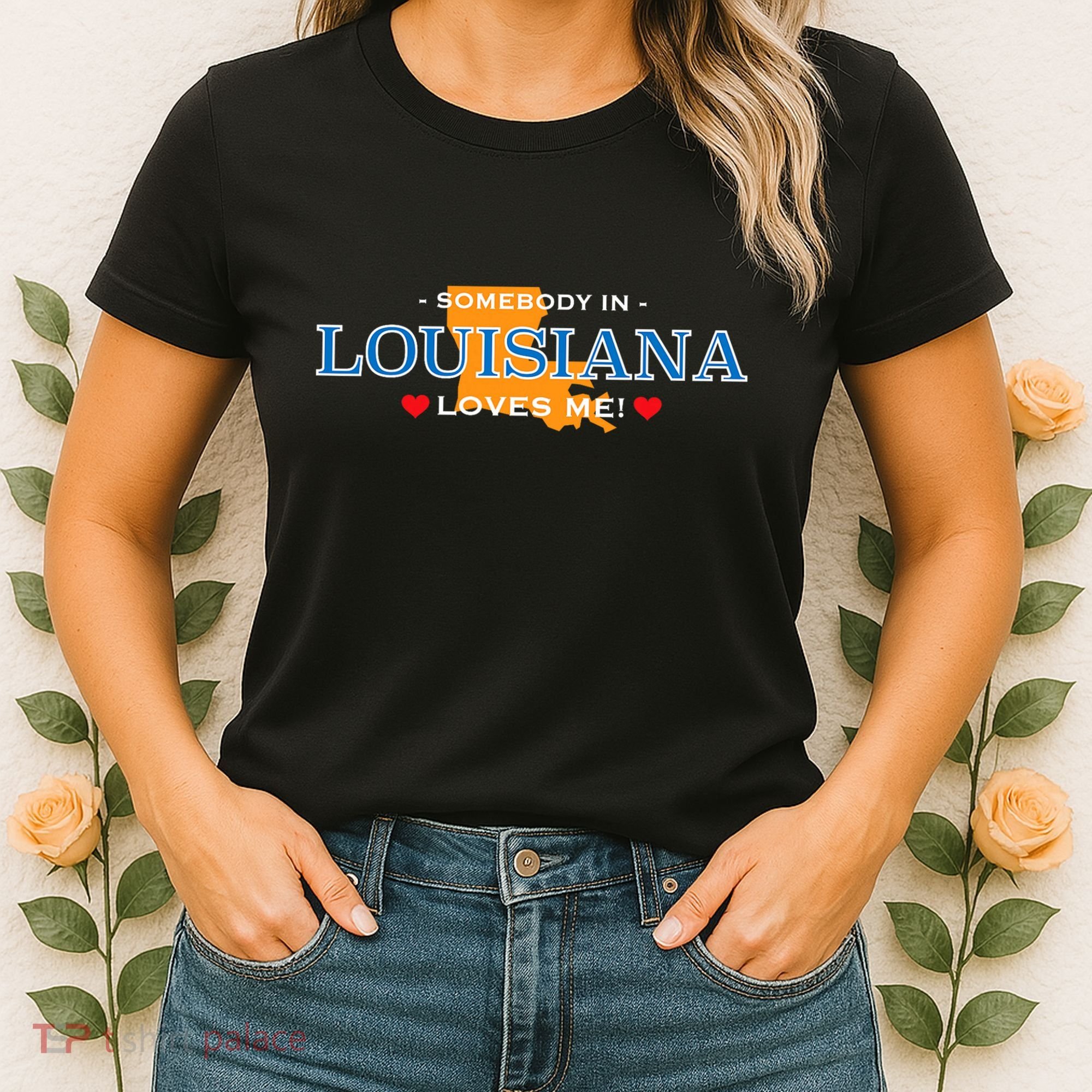 Someone In Louisiana Loves Me Adorable Gift Women's T-Shirt