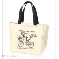 Sorry IM Late I DidnT Want To Come Racoon Tote Bag thumb 3