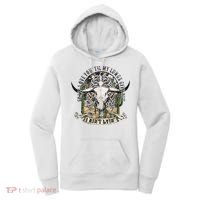 So I'll Love You Till My Lungs Give Out I Ain't Lyin Western Women's Hoodie thumb 0