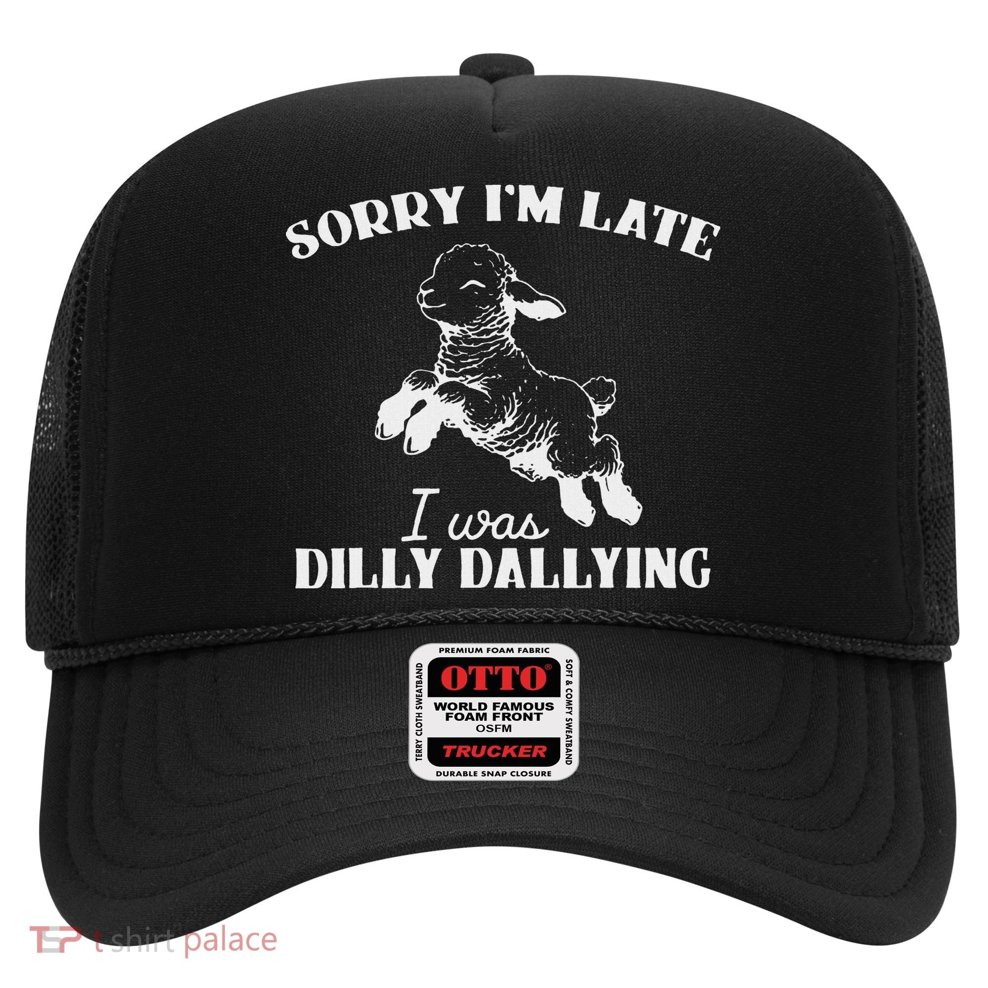 Sorry IM Late I Was Dilly Dallying Hat