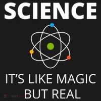 Science It's Like Magic But Real Geek Scientist Gift Doggie Tank thumb 4