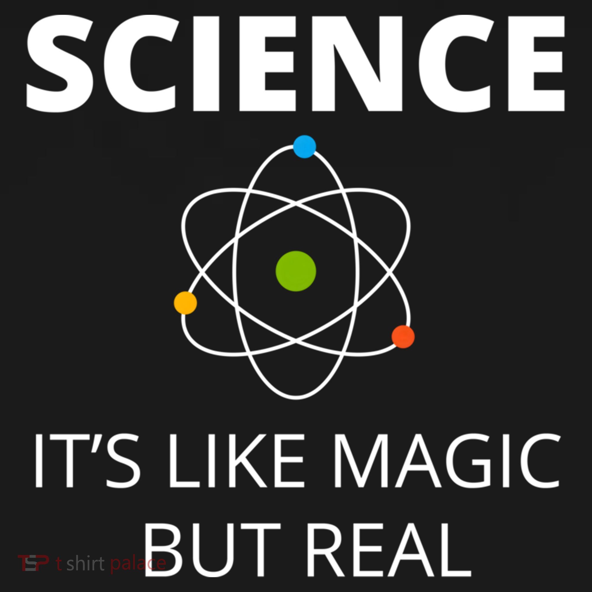 Science It's Like Magic But Real Geek Scientist Gift USA-Made Doggie Bandana
