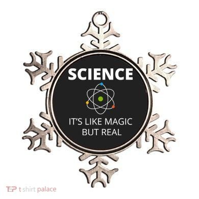 Science It's Like Magic But Real Geek Scientist Gift Ornament