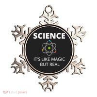 Science It's Like Magic But Real Geek Scientist Gift Ornament thumb 0