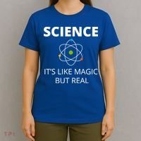 Science It's Like Magic But Real Geek Scientist Gift T-Shirt thumb 4