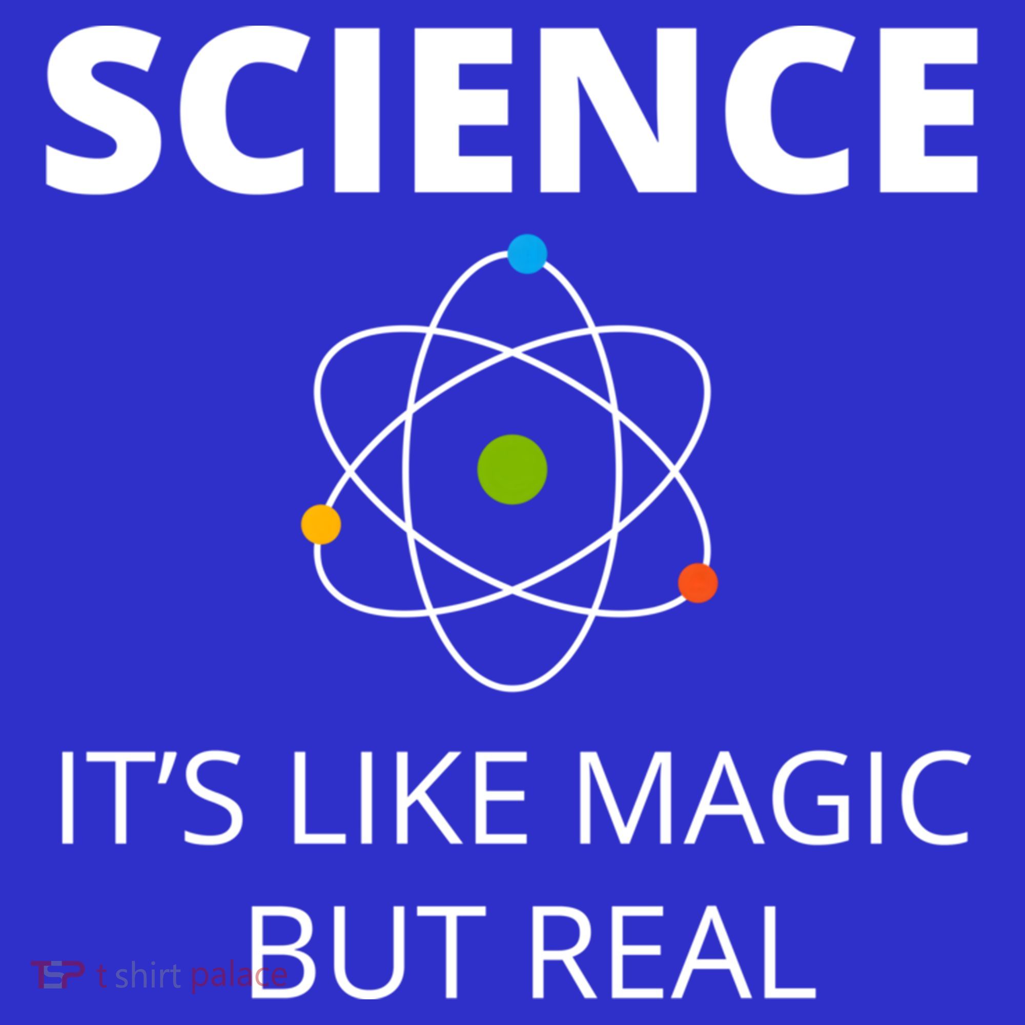 Science It's Like Magic But Real Geek Scientist Gift Mousepad