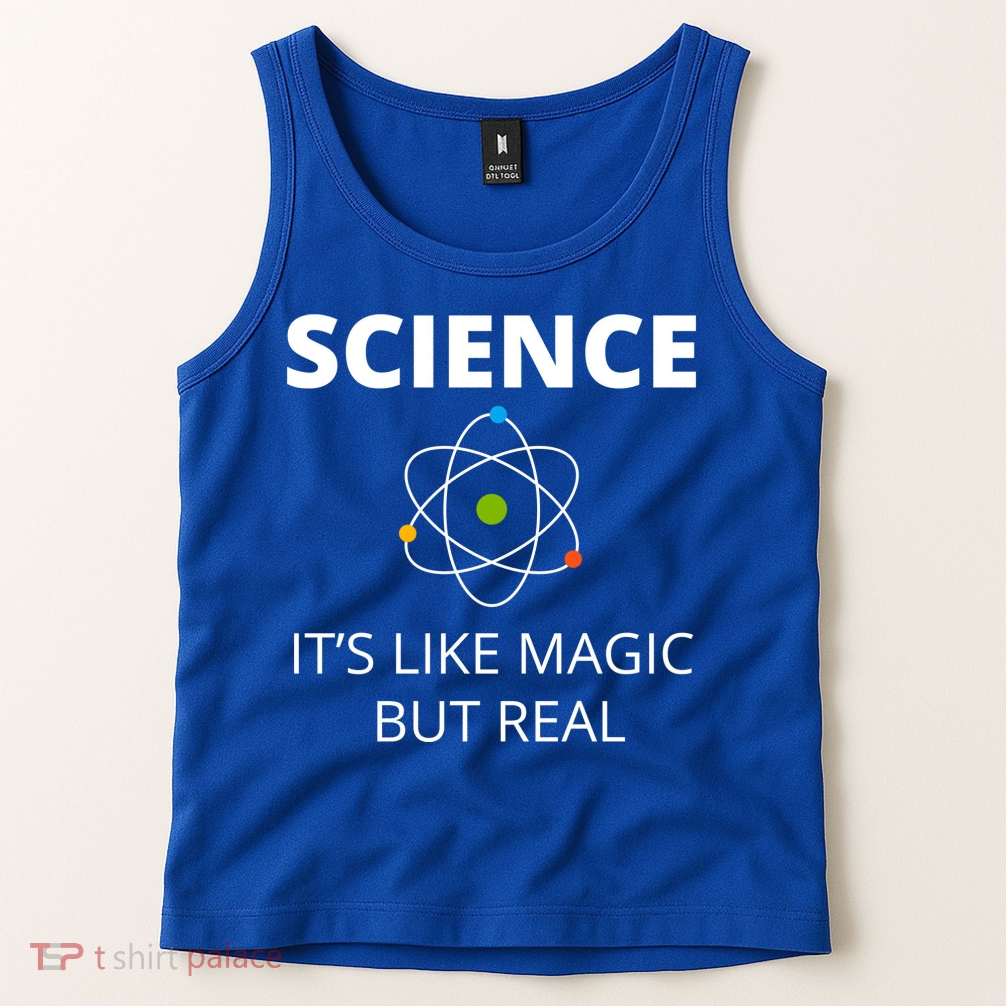 Science It's Like Magic But Real Geek Scientist Gift Tank Top