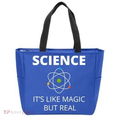 Science It's Like Magic But Real Geek Scientist Gift Tote Bag