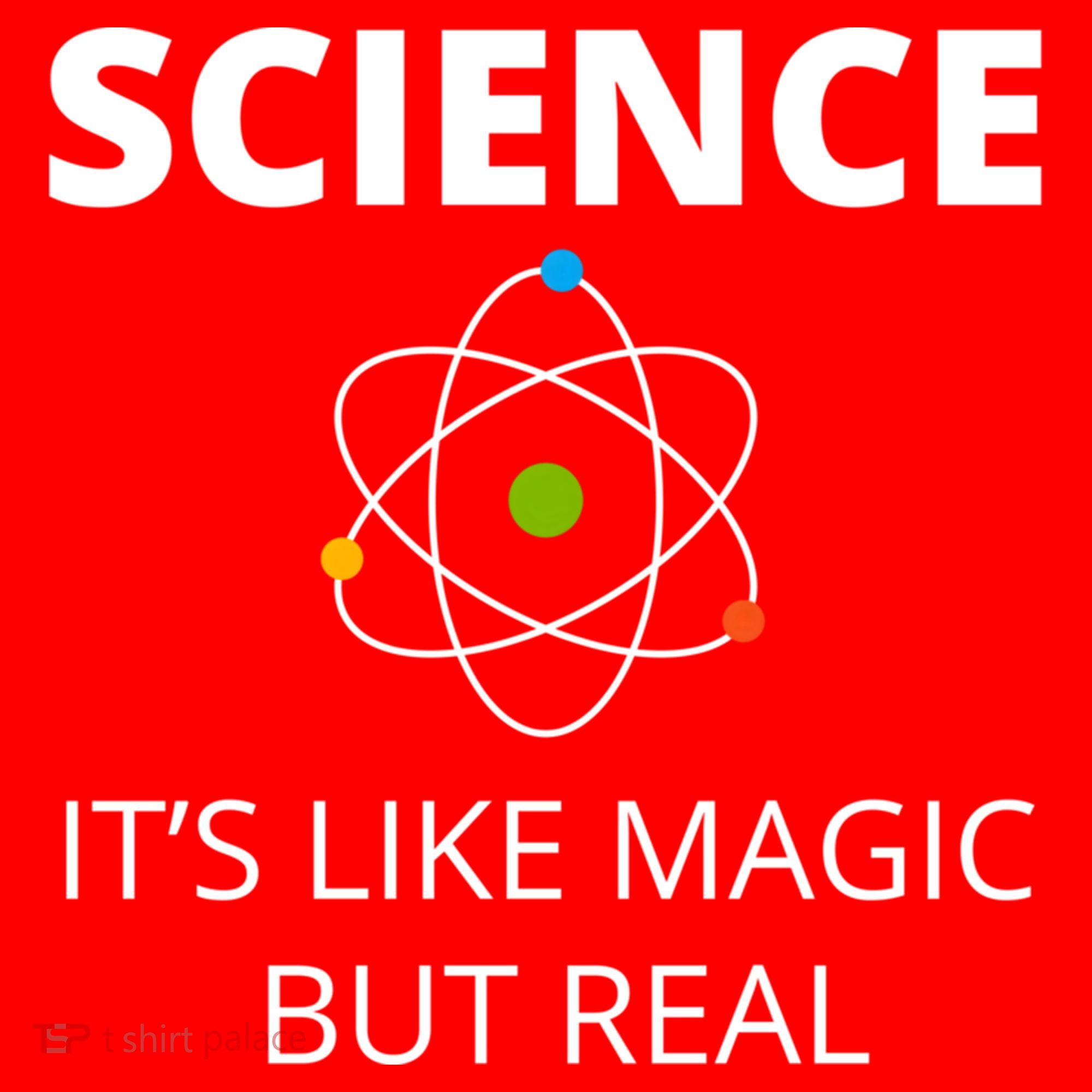Science It's Like Magic But Real Geek Scientist Gift Santa Hat