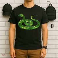 Snake Irish Lucky Green Shamrock Clover St Patricks Day T-Shirt thumb 6