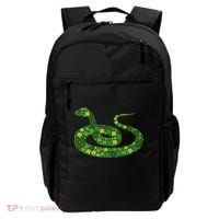 Snake Irish Lucky Green Shamrock Clover St Patricks Day Backpack thumb 0