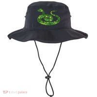 Snake Irish Lucky Green Shamrock Clover St Patricks Day Bucket Hat thumb 0