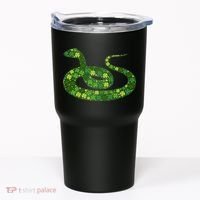 Snake Irish Lucky Green Shamrock Clover St Patricks Day Tumbler thumb 0