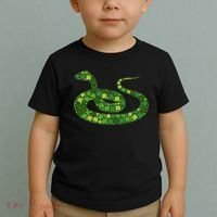 Snake Irish Lucky Green Shamrock Clover St Patricks Day Toddler T-Shirt thumb 2