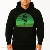 Snake Irish Lucky Green Shamrock Clover St Patricks Day Hoodie thumb 2