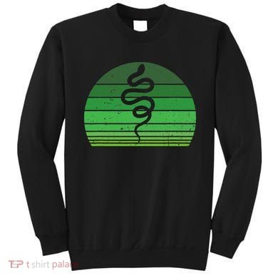 Snake Irish Lucky Green Shamrock Clover St Patricks Day Sweatshirt