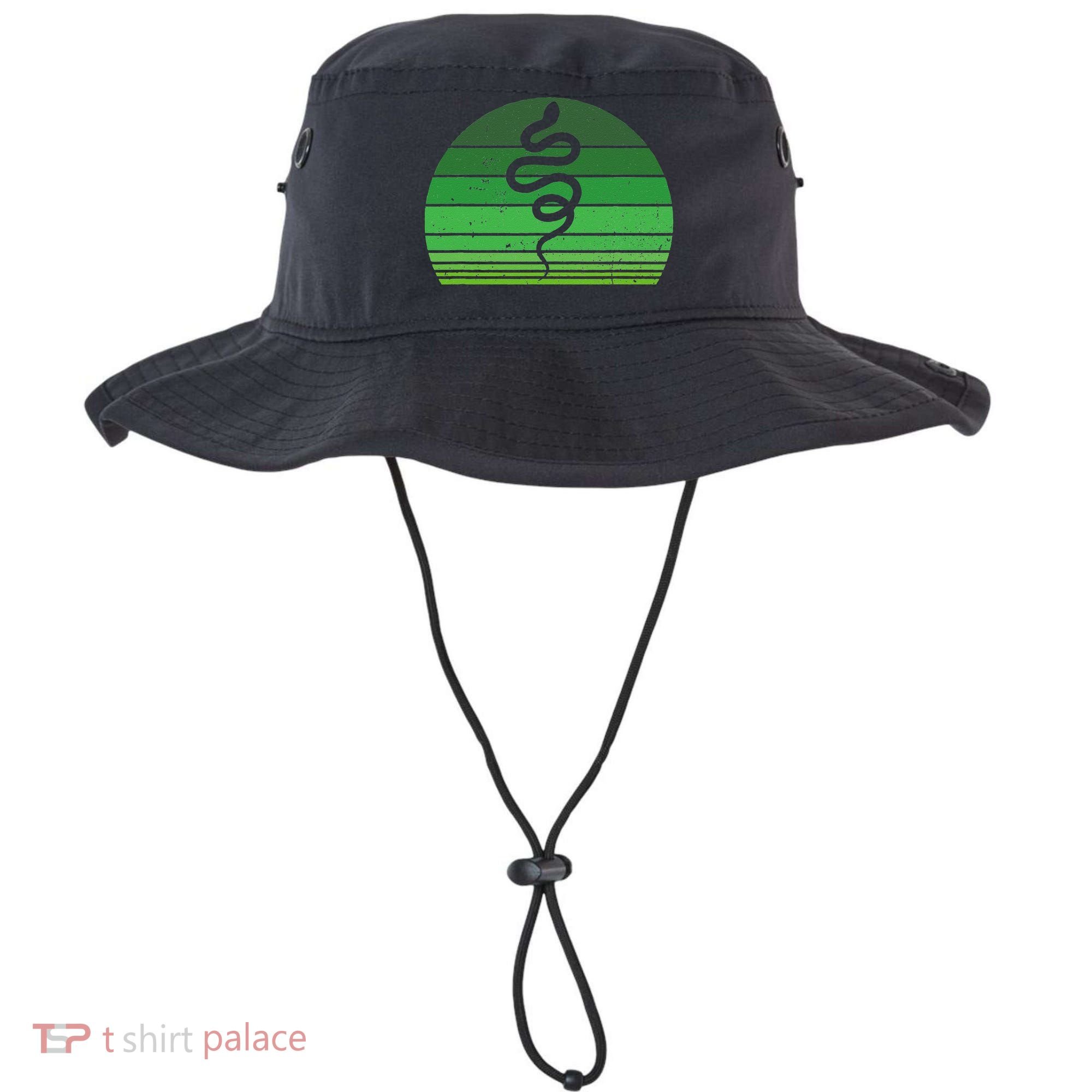 Snake Irish Lucky Green Shamrock Clover St Patricks Day Bucket Hat