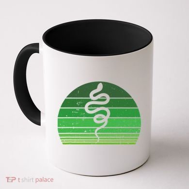 Snake Irish Lucky Green Shamrock Clover St Patricks Day Coffee Mug