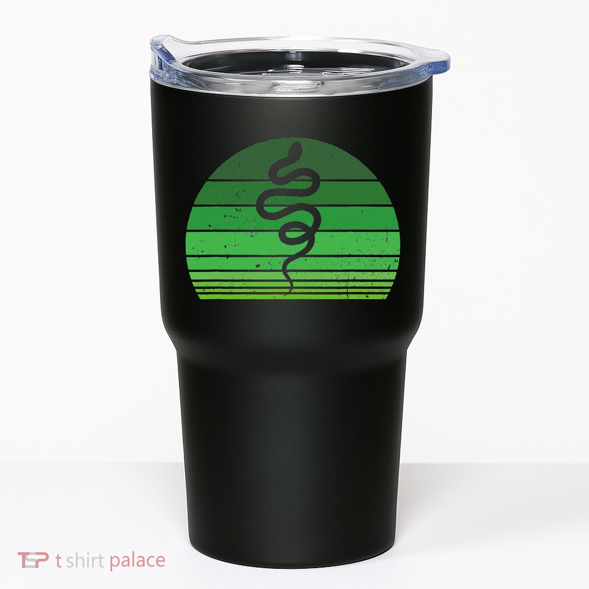 Snake Irish Lucky Green Shamrock Clover St Patricks Day Tumbler