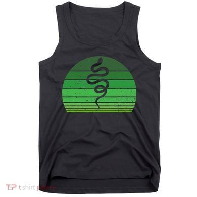 Snake Irish Lucky Green Shamrock Clover St Patricks Day Tank Top