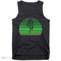 Snake Irish Lucky Green Shamrock Clover St Patricks Day Tank Top thumb 0