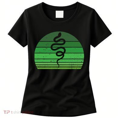 Snake Irish Lucky Green Shamrock Clover St Patricks Day Women's T-Shirt