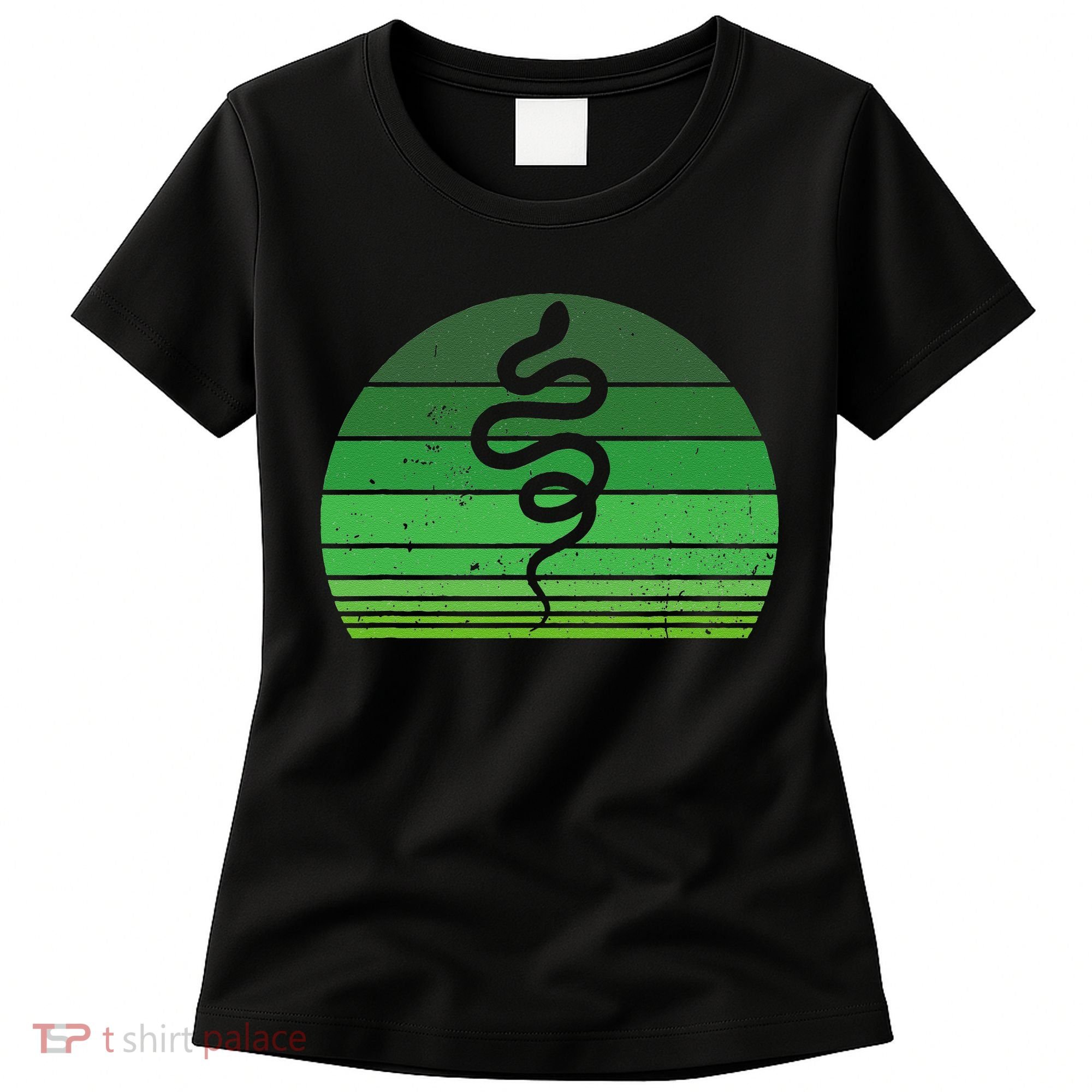 Snake Irish Lucky Green Shamrock Clover St Patricks Day Women's T-Shirt