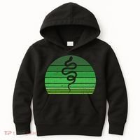 Snake Irish Lucky Green Shamrock Clover St Patricks Day Kids Hoodie thumb 0