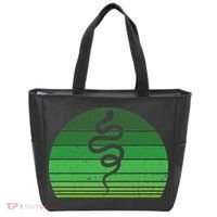 Snake Irish Lucky Green Shamrock Clover St Patricks Day Tote Bag thumb 0