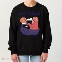 Sorry I'm Late Busy Fishing Women's Sweatshirt thumb 0