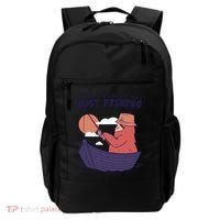Sorry I'm Late Busy Fishing Backpack thumb 0