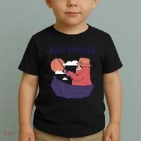 Sorry I'm Late Busy Fishing Toddler T-Shirt thumb 2