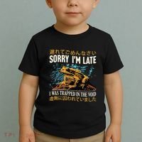 Sorry IM Late I Was Trapped In The Void Frog Japanese Toddler T-Shirt thumb 2