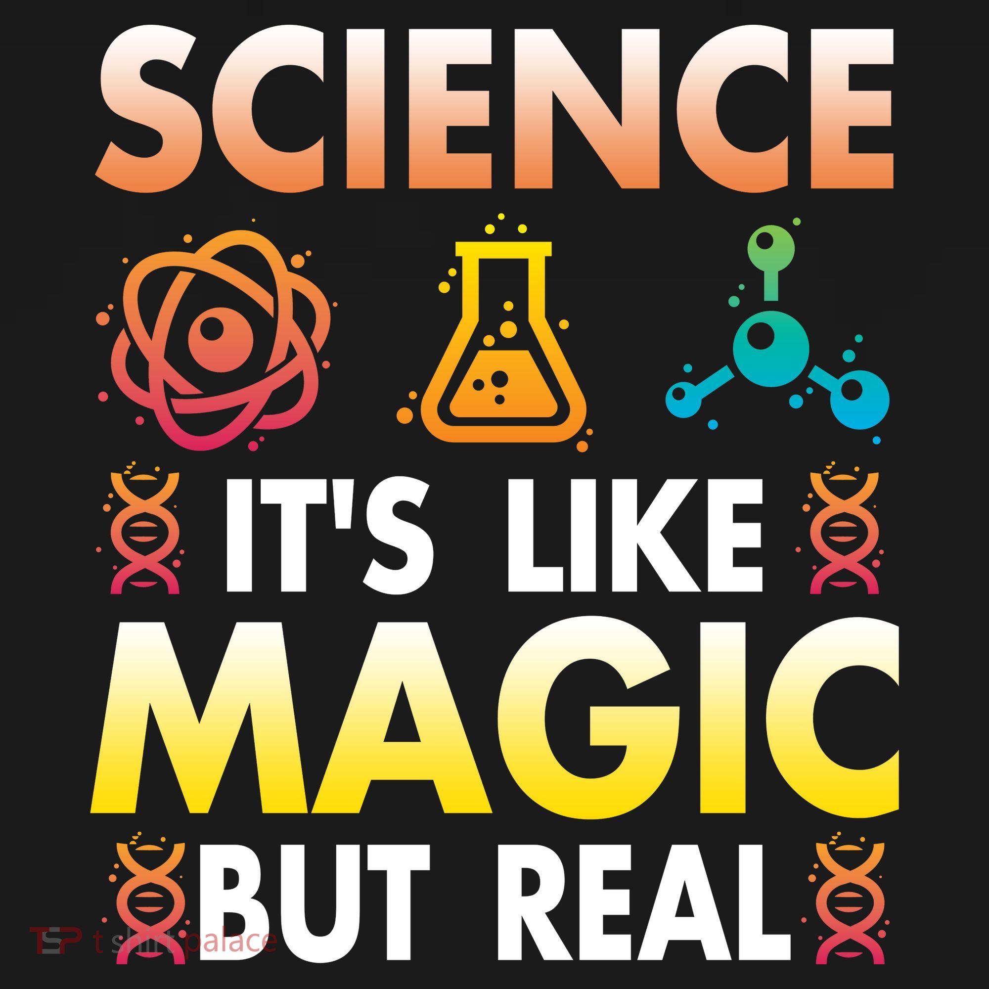 Science Is Like Magic But Real Positive Quote March For Science USA-Made Doggie Bandana