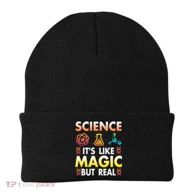 Science Is Like Magic But Real Positive Quote March For Science Beanie