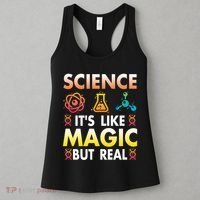 Science Is Like Magic But Real Positive Quote March For Science Women's Tank Top thumb 3