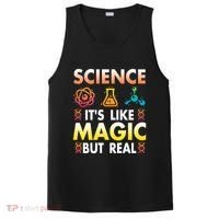 Science Is Like Magic But Real Positive Quote March For Science PosiCharge Competitor Tank thumb 0