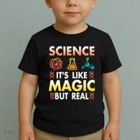 Science Is Like Magic But Real Positive Quote March For Science Toddler T-Shirt thumb 2