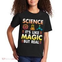 Science Is Like Magic But Real Positive Quote March For Science Kids T-Shirt thumb 2