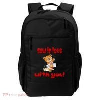 Sew In Love With You Teddy Bears Valentine's Day Gift Meaningful Gift Backpack thumb 0