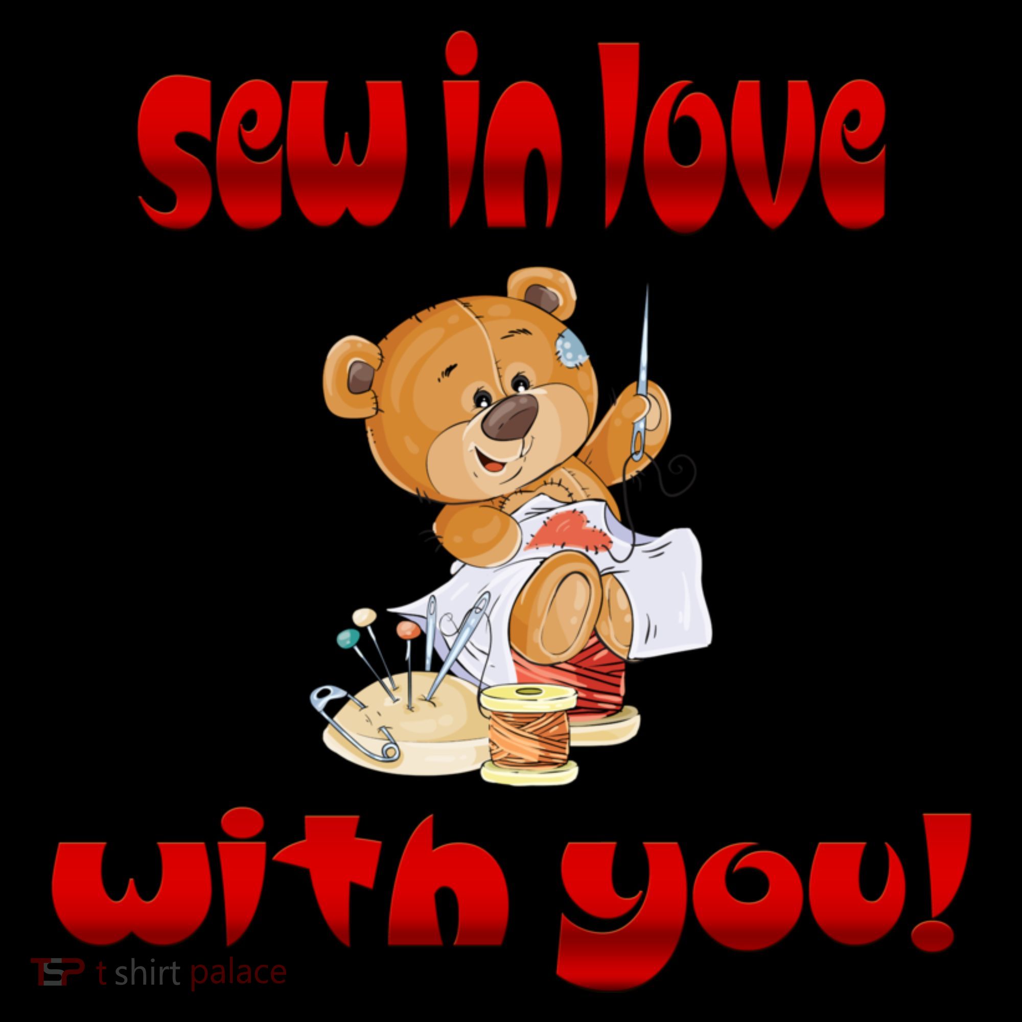 Sew In Love With You Teddy Bears Valentine's Day Gift Meaningful Gift Coffee Mug