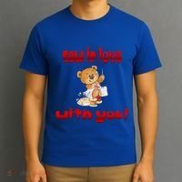 Sew In Love With You Teddy Bears Valentine's Day Gift Meaningful Gift T-Shirt thumb 3