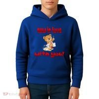 Sew In Love With You Teddy Bears Valentine's Day Gift Meaningful Gift Kids Hoodie thumb 4